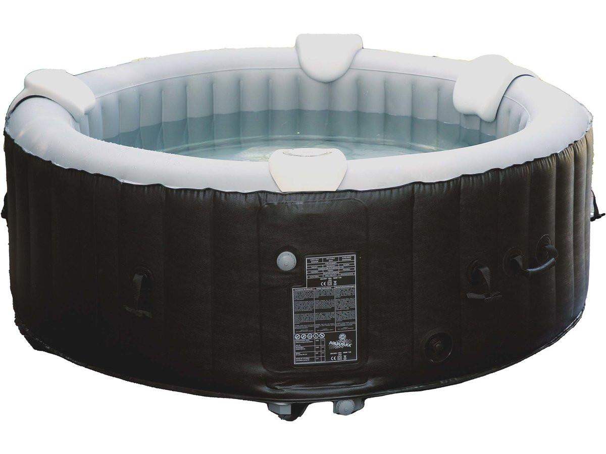 WHIRPOOL (AUFBLASBAR) lot de 2 appuie-têtes et 1 porte-gobelet pour spa weiss - Weiß, Kunststoff (23/25cm) - Habitat Garten