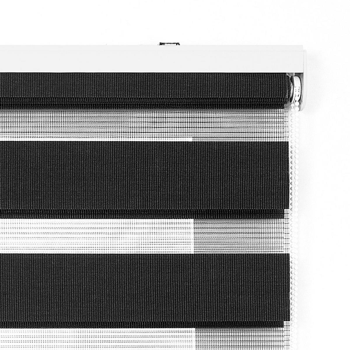 DOPPELROLLO Silber 160X250 - Silberfarben, Kunststoff (160/250cm) - STORESDECO