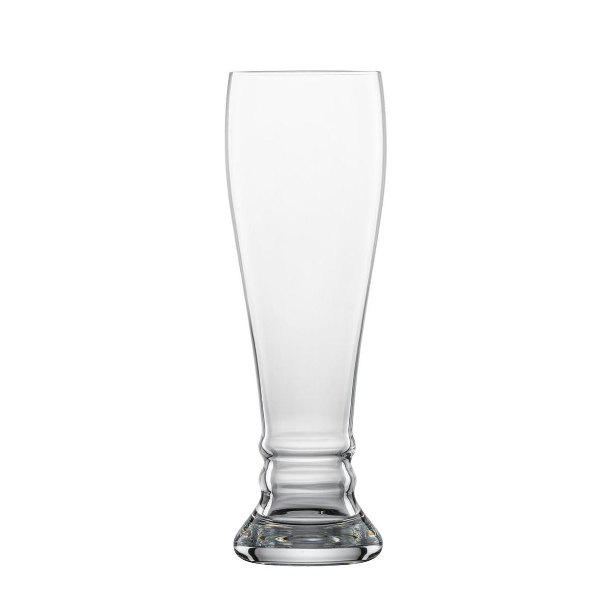 WEIZENBIERGLÄSER BAVARIA Beer Basic transparent 0,5 Liter 4er Set - Transparent, Glas (0.5L) - Schott Zwiesel