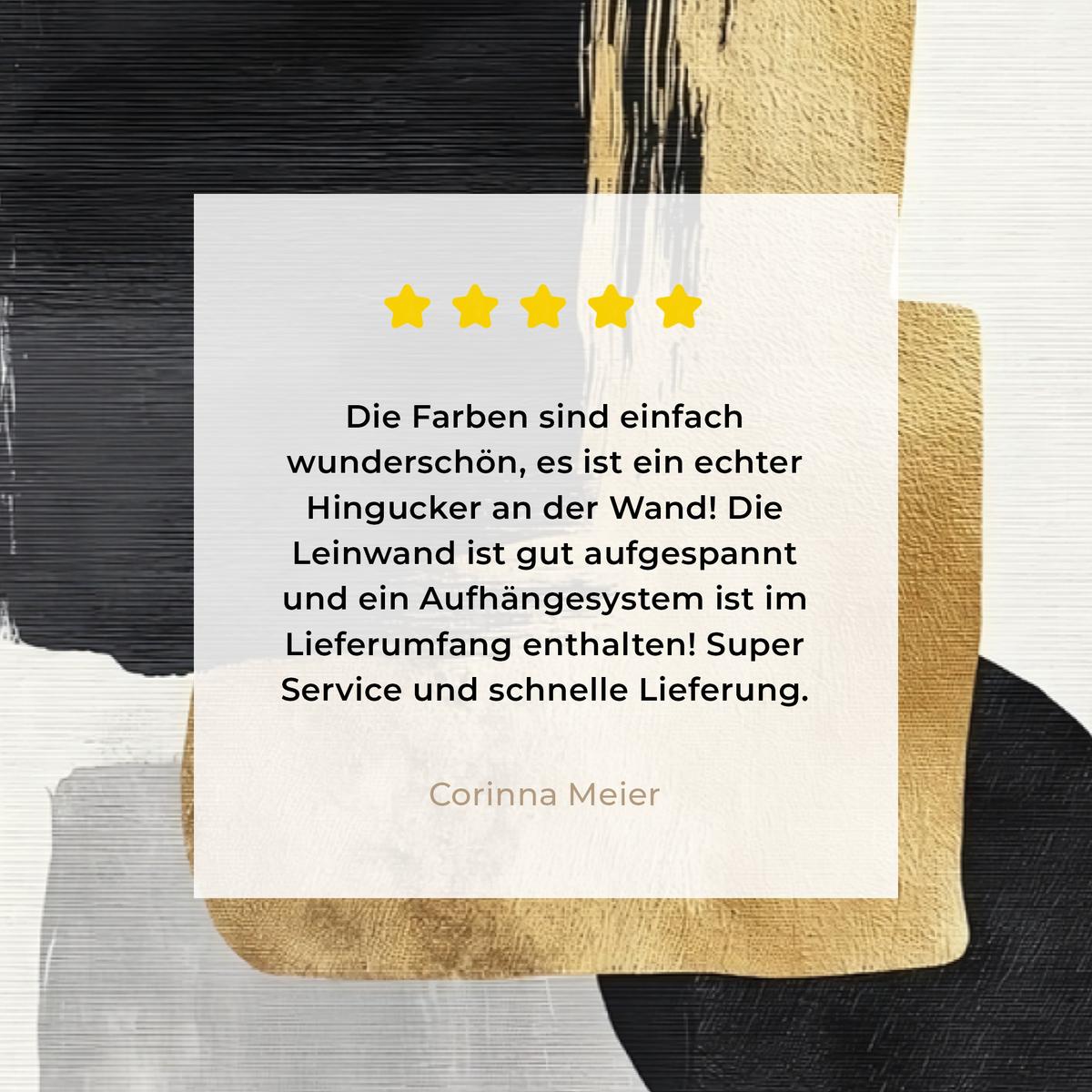 LEINWANDBILD Gold - Rechtecke - Kreise - Abstrakt Wanddeko 90x60 cm - Weiß, Textil (90/60cm) - MuchoWow