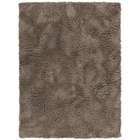 HOCHFLORTEPPICH Taupe 160 x 220 cm - Taupe, Kunststoff (160/220cm) - TT Home