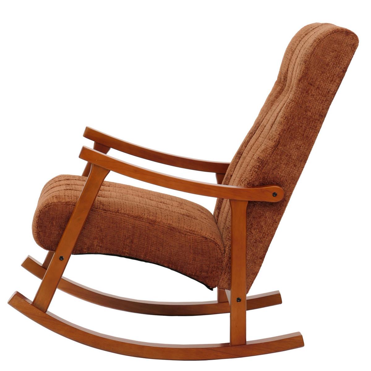 SCHAUKELSTUHL Orange - Terracotta/Orange, Textil (64/97/85cm) - MCW