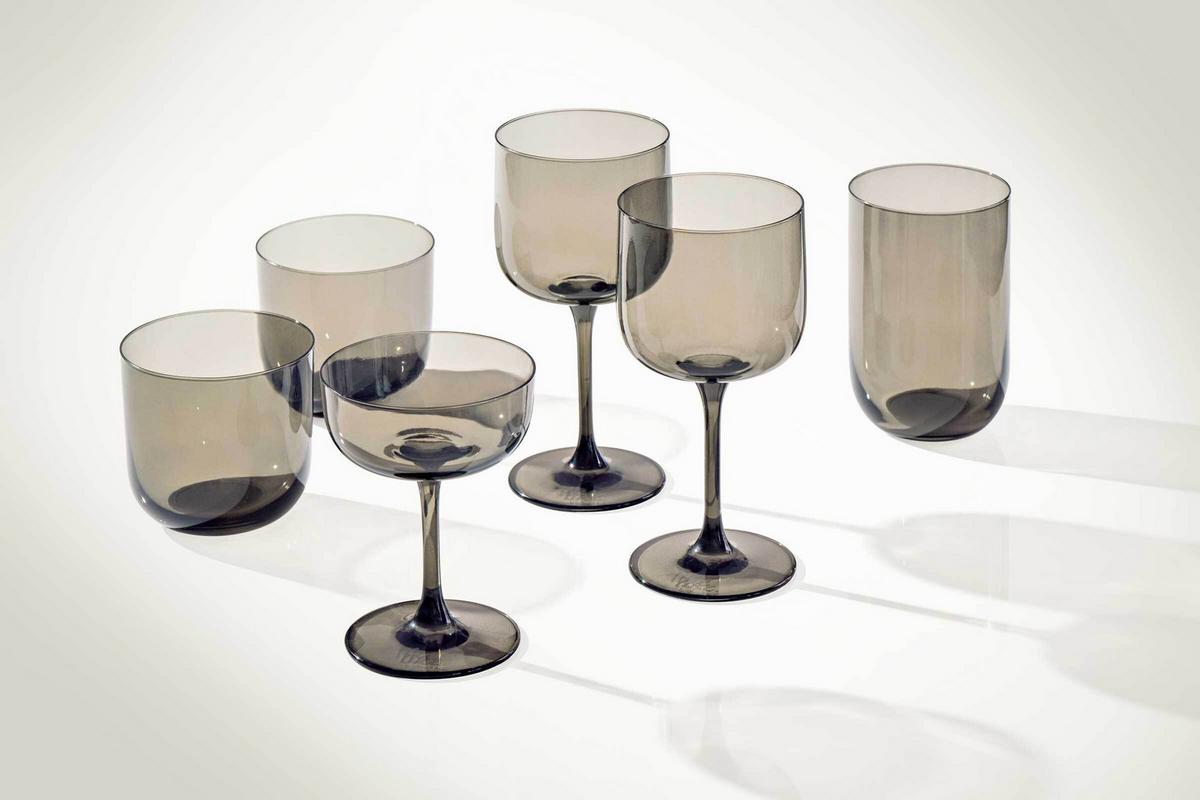 LONGDRINKBECHER Like Glass Smoke 385 ml 2er Set - Grau, Glas (0.385L) - like.Villeroy & Boch