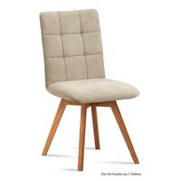 ESSZIMMERSTUHL (2er-Set) Dinny 47x91x60 Eiche geölt/Natur - Eichefarben/Naturfarben, Kunststoff (60/91/47cm) - 58aufmkessel
