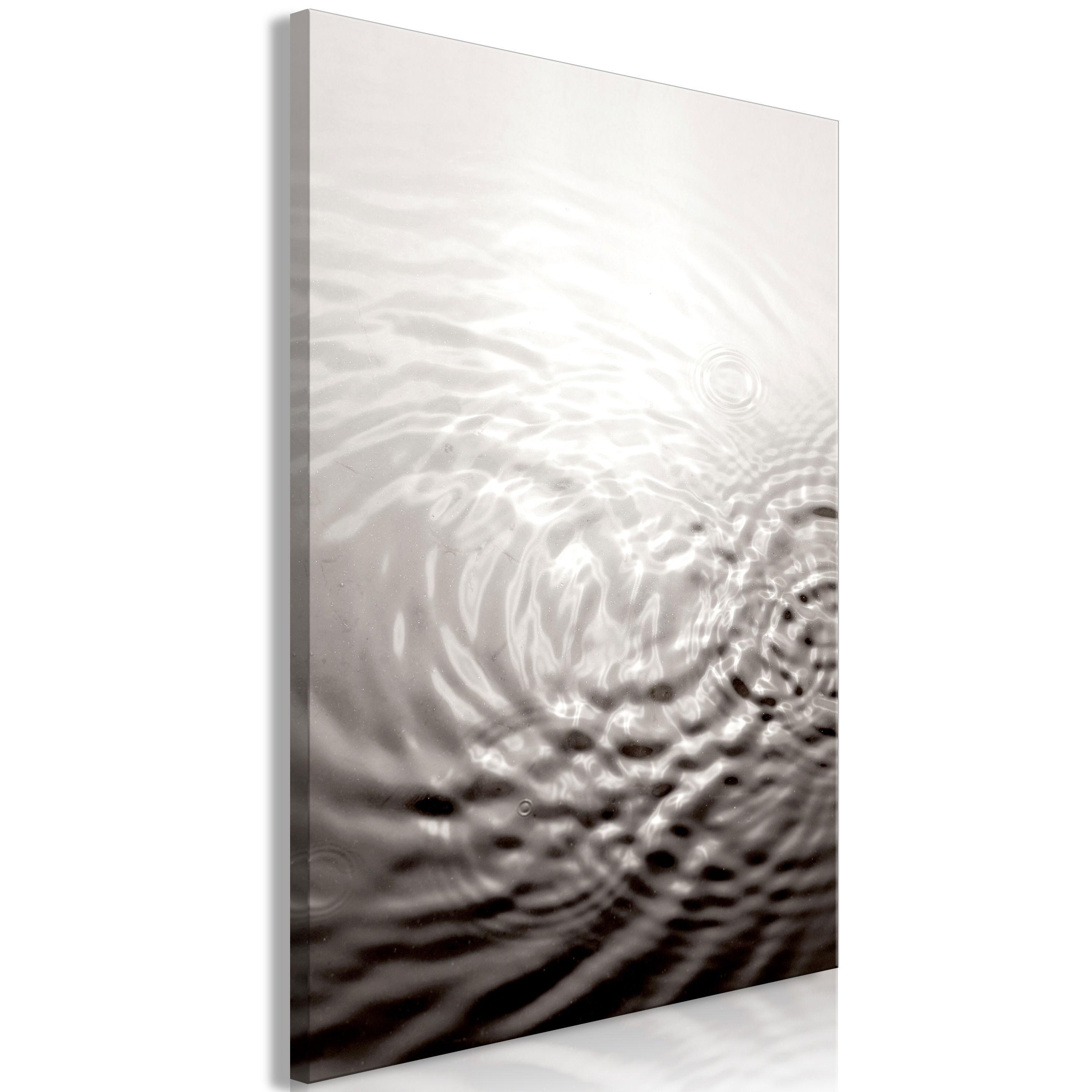 KUNSTDRUCK Grau 80/120 cm - Grau, Textil (80/120cm) - KUNSTLOFT