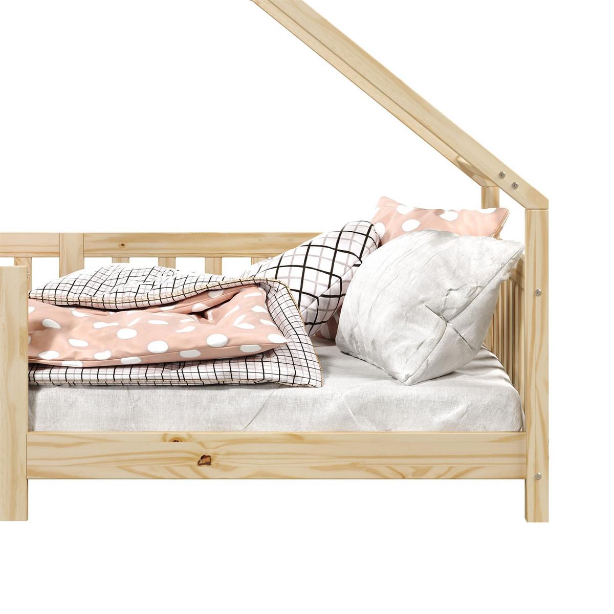 HAUSBETT CORA 90x200 cm natur - Naturfarben, Holz (96/158/206cm) - IDIMEX