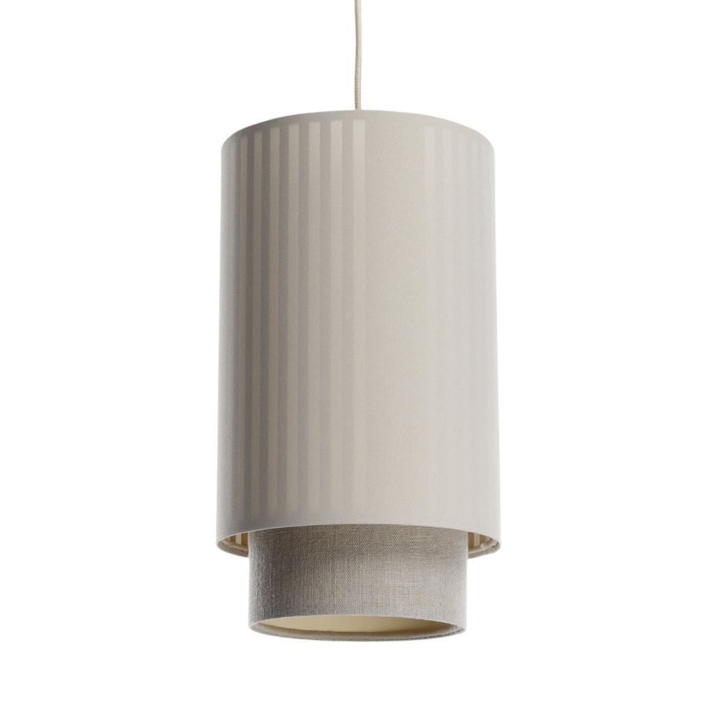 HÄNGELEUCHTE Beige 20/105 cm - Beige, Kunststoff (35/0.3/105cm) - ONZENO