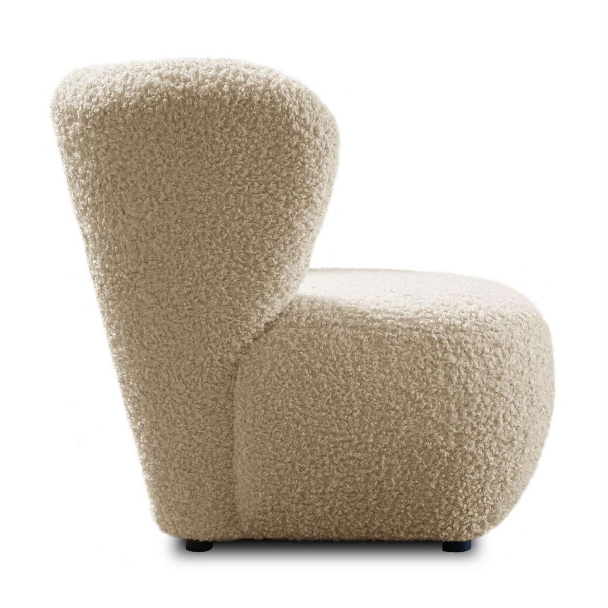SESSEL ARLO LOUNGE Rolf 02 - Beige, Textil (85/74/58cm) - Lookway