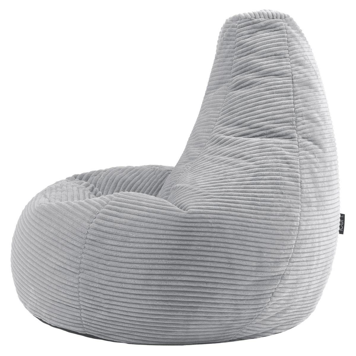 SITZSACK Dalton - Grau, Kunststoff/Textil (82/76/82cm) - icon