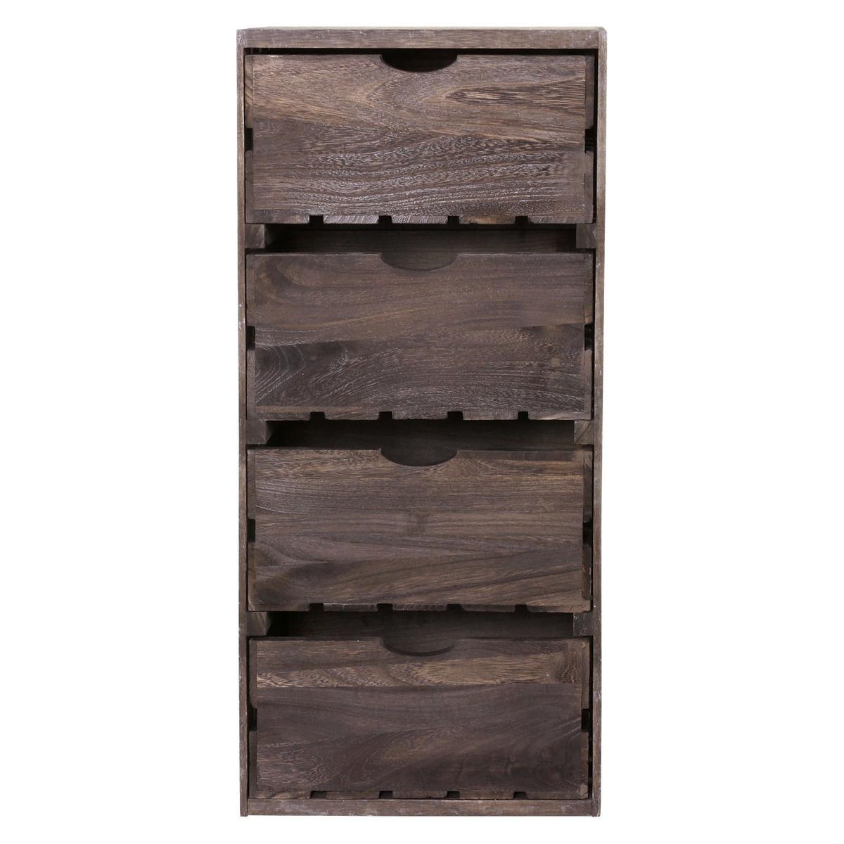 KOMMODE Braun - Braun, Holz (32/70/26cm) - MCW