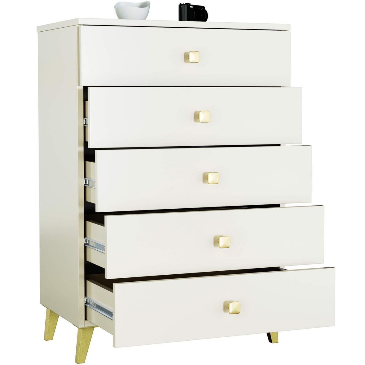 KOMMODE Kaschmir 89/60/37 - Kaschmir, Holzwerkstoff (60/89/37cm) - RAUMHIRSCH FURNITURE