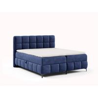 BOXBETT Sophie In Salvador - Dunkelblau, Holzwerkstoff/Textil (120/200cm) - Fun Möbel