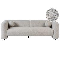 SOFA Beige Leiren - Beige, Textil (224/66/87cm) - Beliani