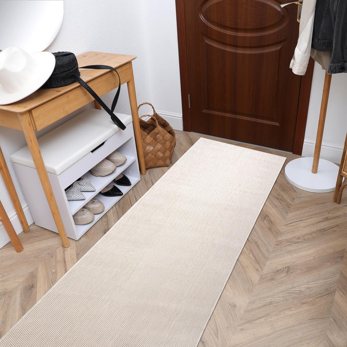 TEPPICH Sion 60/250 cm - Creme, Textil (60/250cm) - rugsX