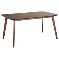 ESSTISCH 150/90/81 cm Dunkelbraun Rechteckig Ephrata - Dunkelbraun, Holzwerkstoff (150/90/81cm) - Beliani