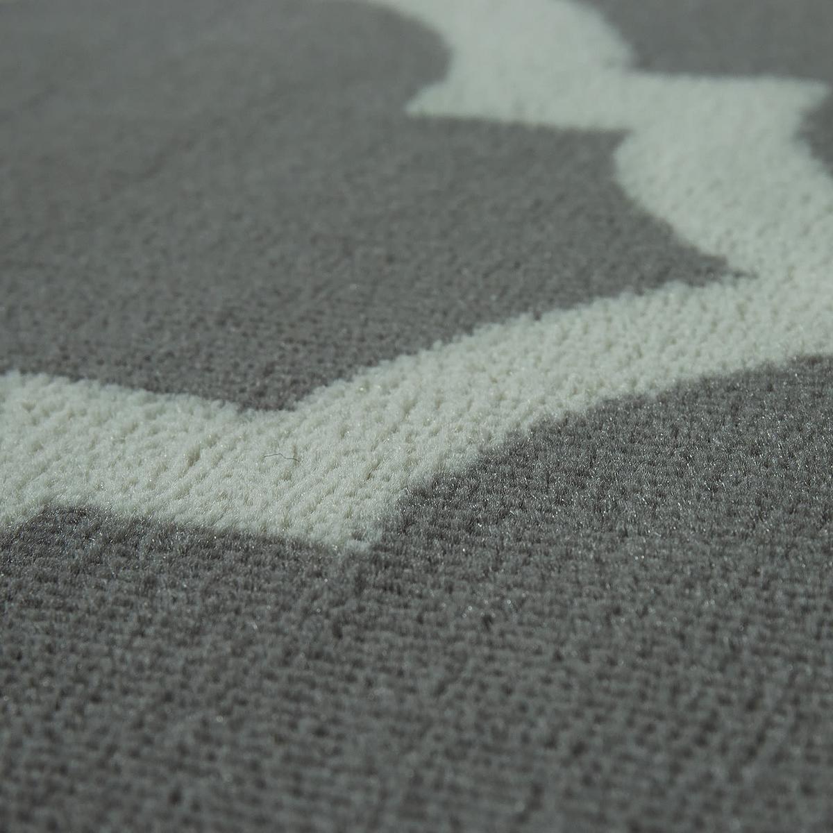KURZFLORTEPPICH, im marokkanischen Stil, Grau, 200 x 280 cm - Grau, Textil (280/200cm) - KADIMA DESIGN