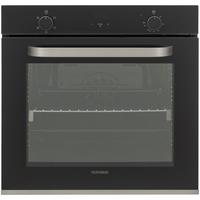 EINBAUBACKOFEN autark, 78 Liter, 60 cm Backofen, Hot Air Shield, Umluft/Ober-Unterhitze, 5 Funktionen - Schwarz, Metall (59.5/59.5/55cm) - Telefunken