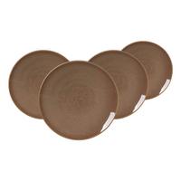 DESSERTTELLER Sahara Dunkelbraun ø 20,5 cm 4er Set - Dunkelbraun, Keramik (20.5cm) - Ritzenhoff Breker