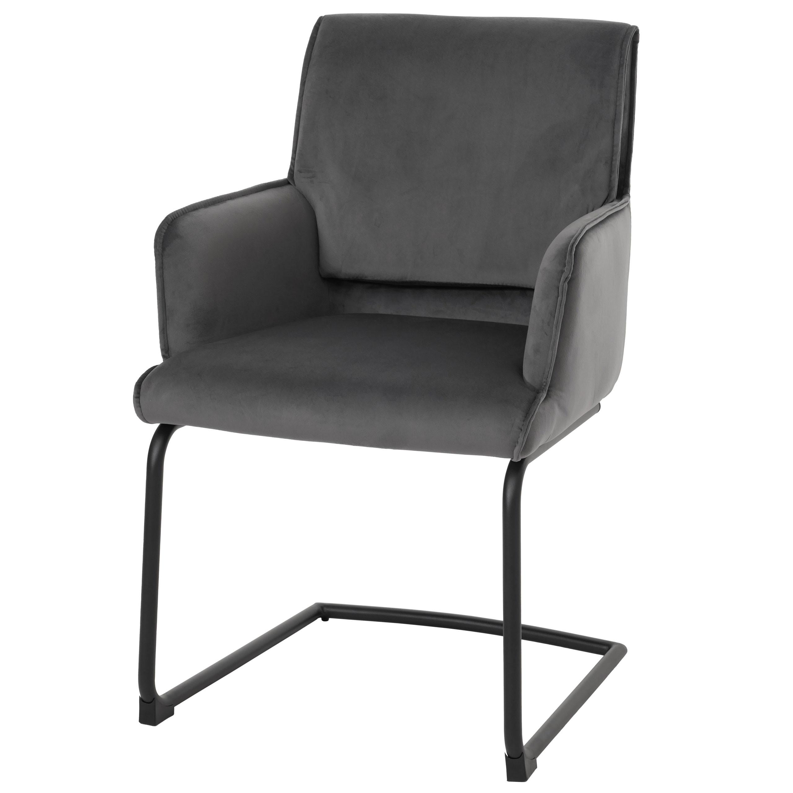 FREISCHWINGER Grau - Dunkelgrau/Grau, Textil (54/89/58cm) - MCW