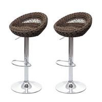 BARHOCKER Braun 2er-Set - Braun, Kunststoff (47/97/44cm) - MCW
