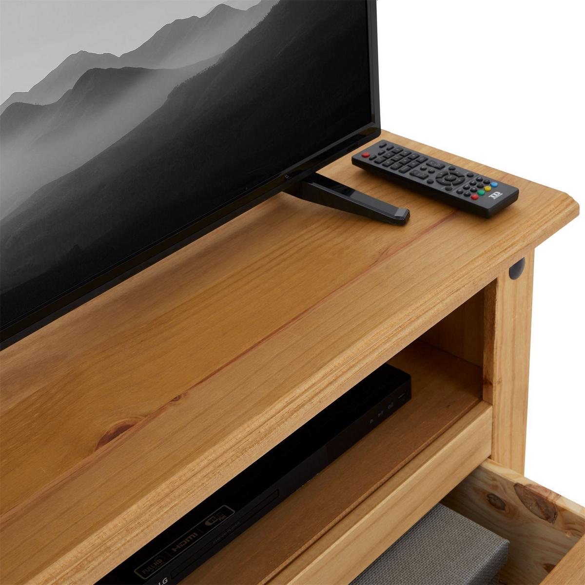 LOWBOARD SALSA - Naturfarben, Holz (108/55/44cm) - CARO-Möbel