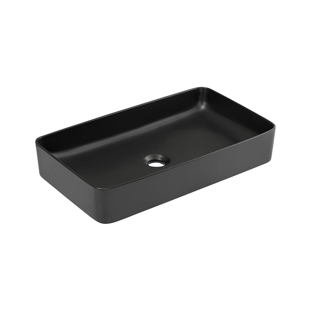 WASCHTISCH 100cm Rigel Holz und Anthrazit - Braun, Holzwerkstoff (100/60/45.5cm) - Petits-meubles