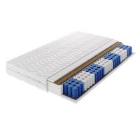 TASCHENFEDERKERNMATRATZE AVENYA 200x200, H3/H4, Höhe ca.: 19 cm - Weiß, Textil (200/200cm) - MASSENO