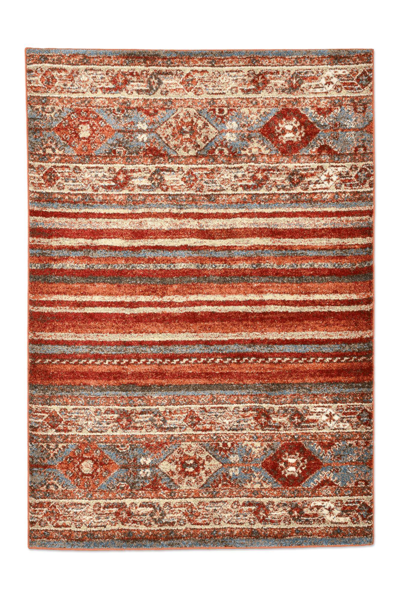WEBTEPPICH Felicia 50x80 cm - Rot, Textil (50/80cm) - Gino Falcone