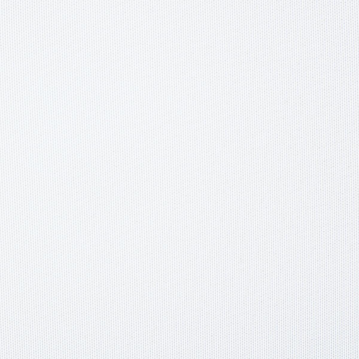 SONNENSCHIRM weiß mit Volant 150 cm Mondello - Hellbraun/Weiß, Textil (150/150cm) - Beliani