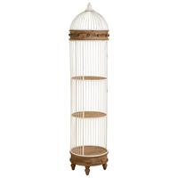 REGAL aus Holz und Metall 40x40x176 cm - Braun, Metall (40/176/40cm) - Wanderlust