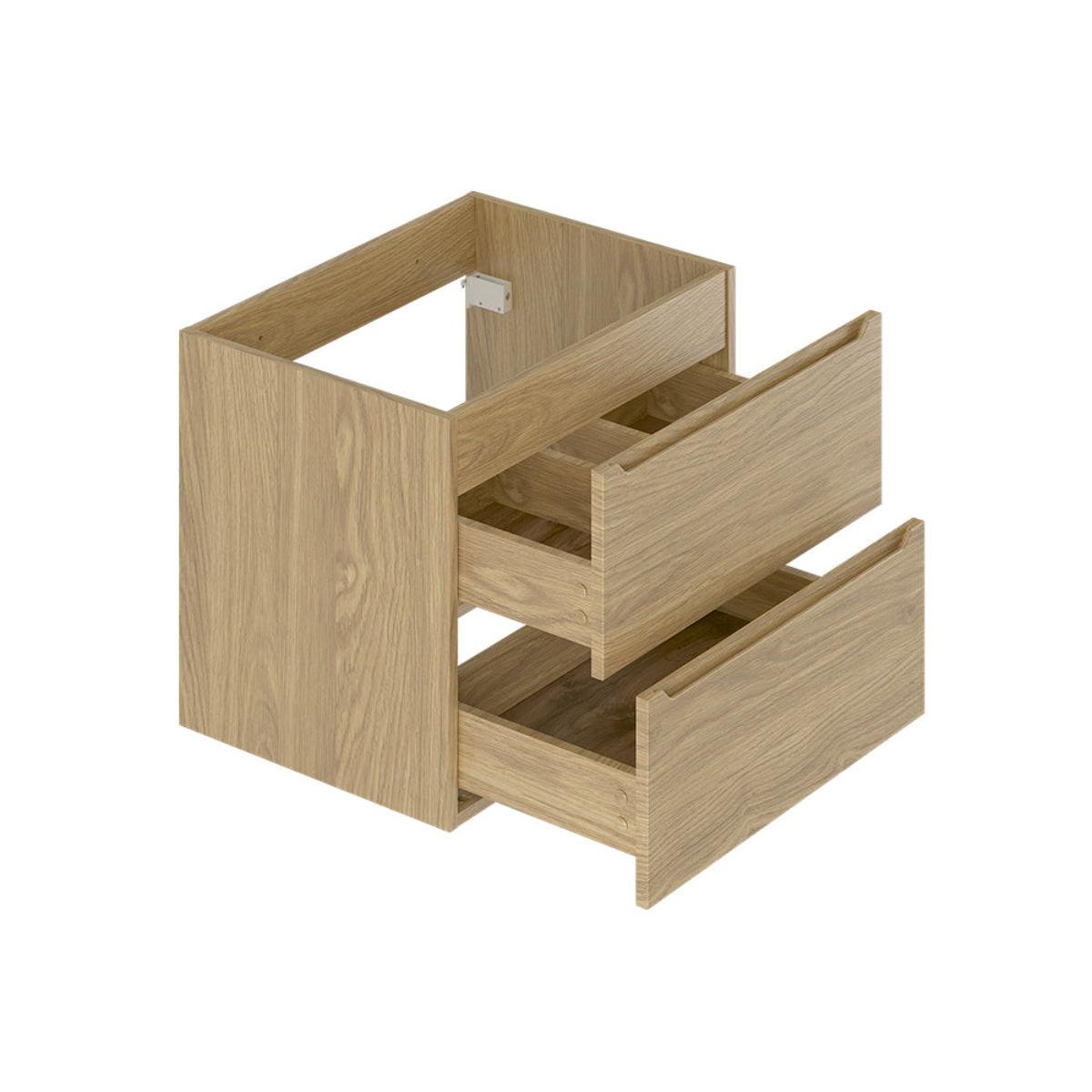 WASCHTISCHUNTERSCHRANK 80.6cm Viggo Holz - Braun, Holzwerkstoff (80.6/52.2/46.5cm) - Petits-meubles