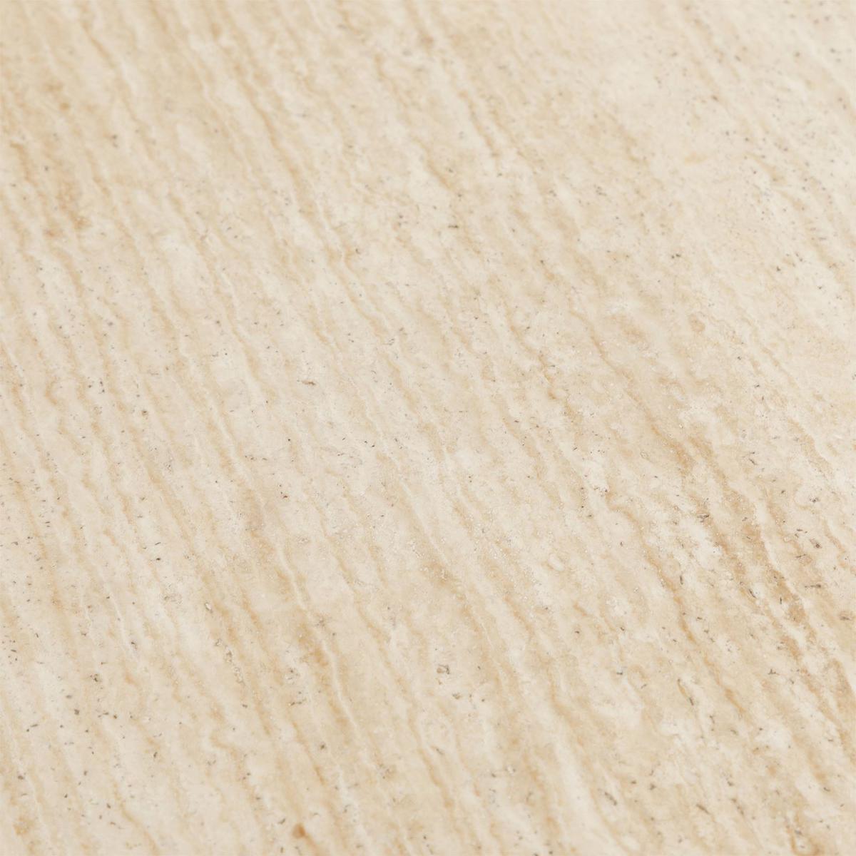 COUCHTISCH DELHI beige/schwarz - Beige/Schwarz, Holz/Naturmaterialen (50/50/43cm) - IDIMEX