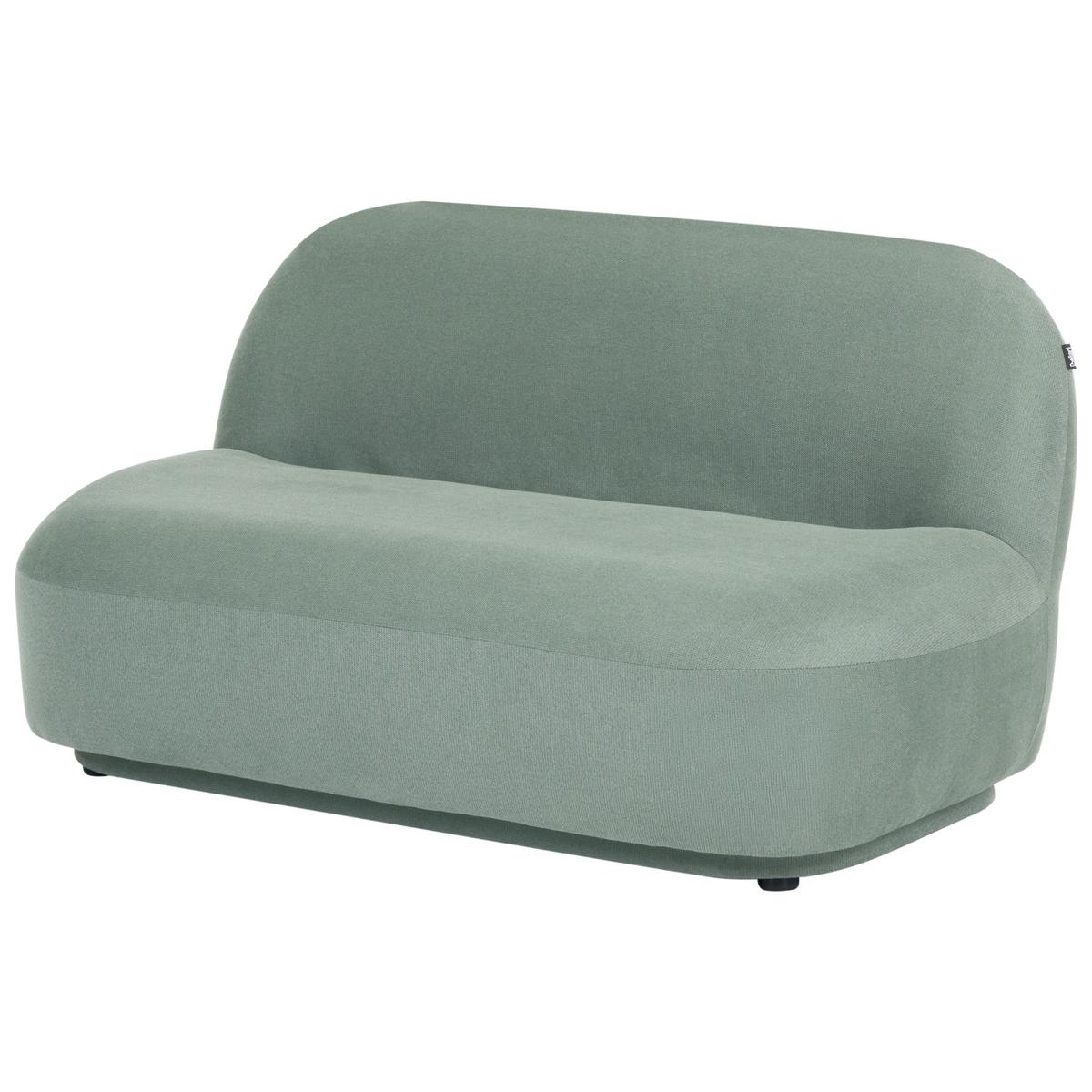 2-SITZER-SOFA Stoff Hellgrün Lovberg - Hellgrün, Textil (138/74/80cm) - Beliani