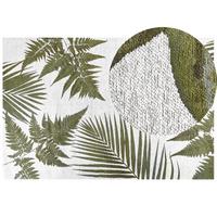 KURZFLOR-TEPPICH Barzah 300/200 cm - Grün, Textil (200/300cm) - Beliani