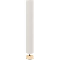 STEHLAMPE Leinen Beige - Beige, Textil (15/15/120cm) - HOMCOM
