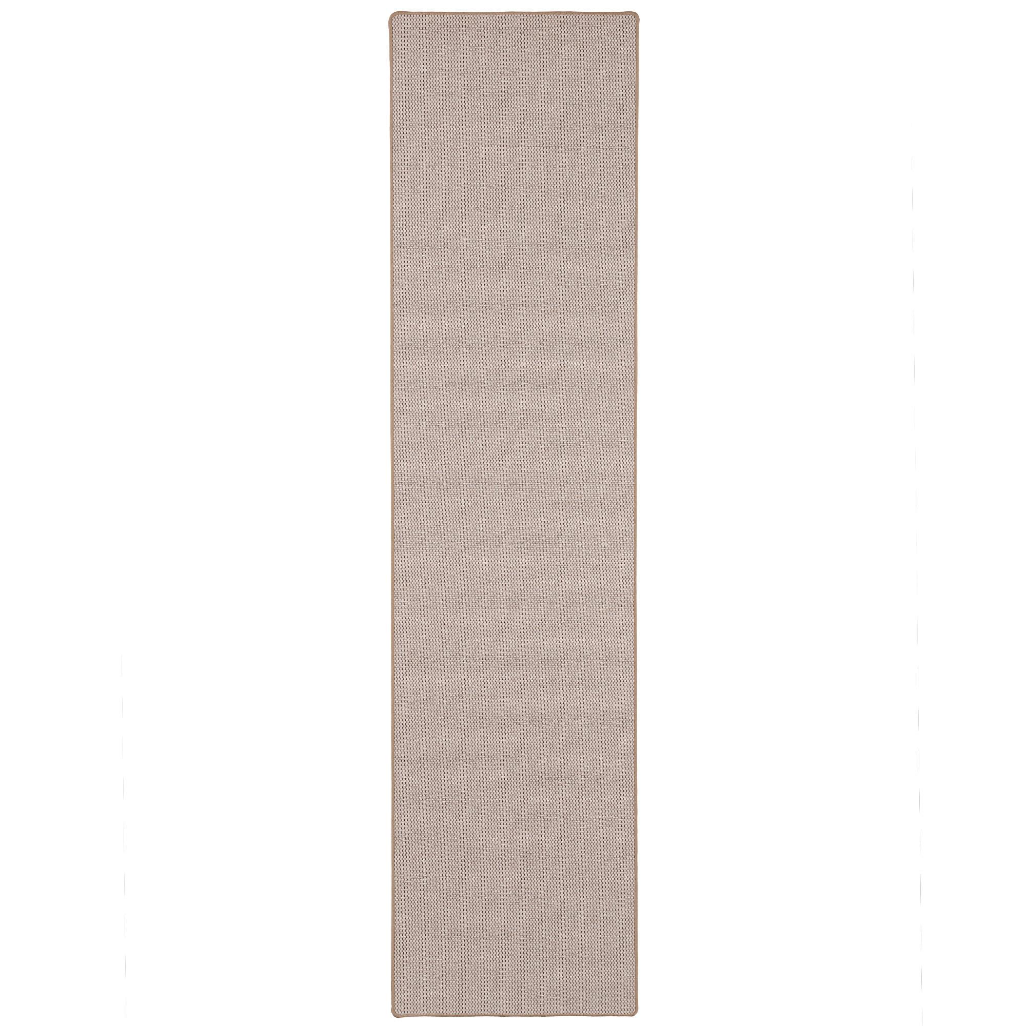 LÄUFER TEPPICH BENTZON FLACHGEWEBE - Cognac, Textil (100/100cm) - Snapstyle