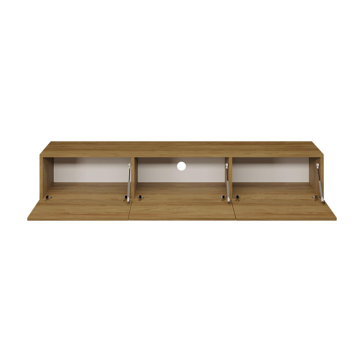 TV-MÖBEL Idao Holz - Braun, Holzwerkstoff (160/35/29.6cm) - Petits-meubles