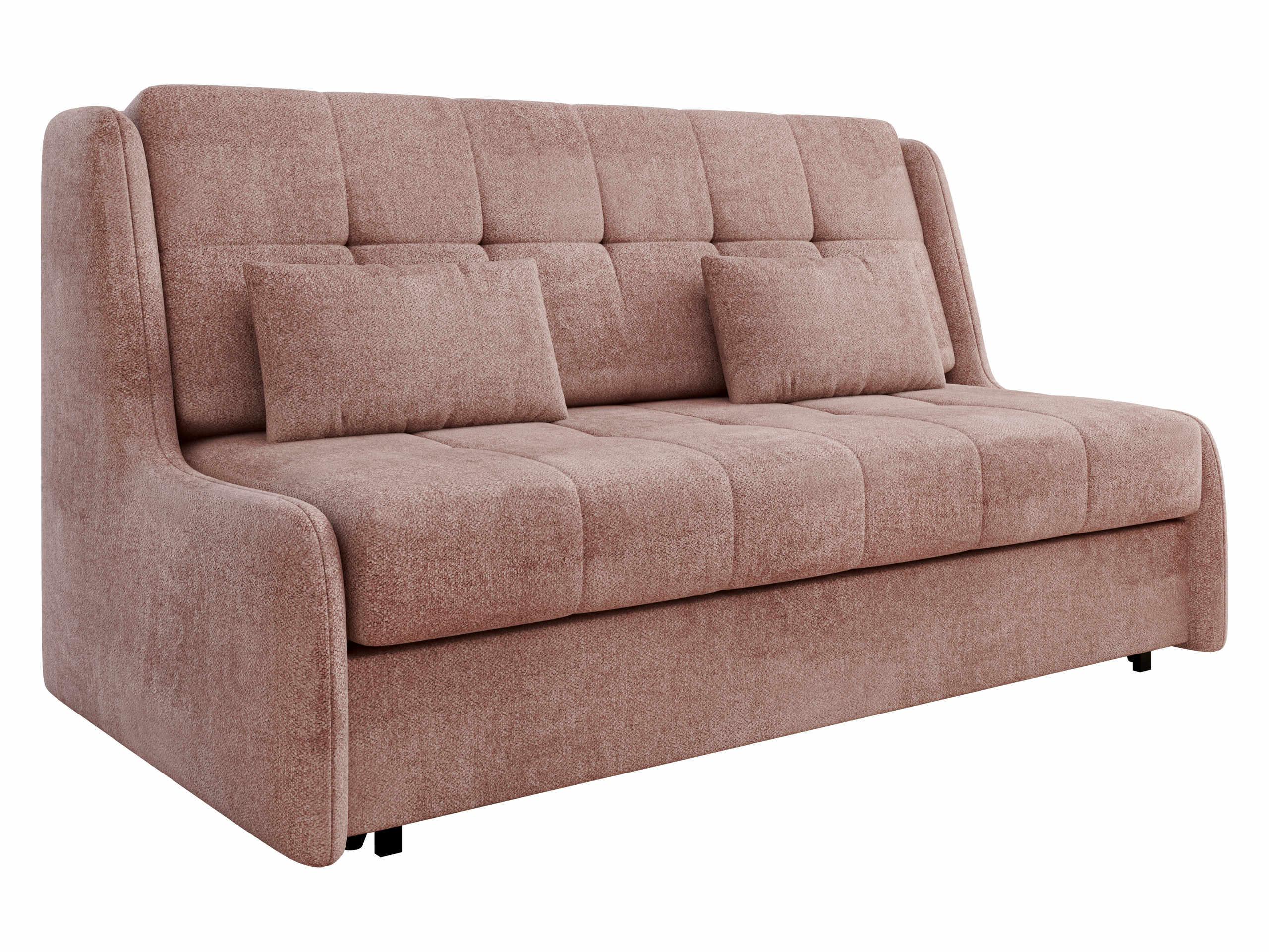 SCHLAFSOFA Viva Elite IV - Schwarz/Rosa, Holz/Metall (166/85/98cm) - MIRJAN24