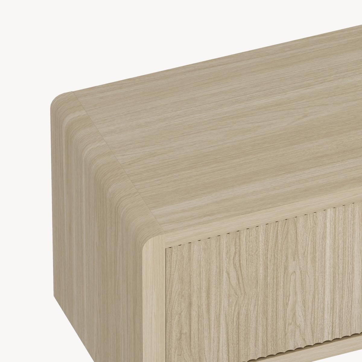 FERNSEHSCHRANK Lukkodso - Eichefarben, Holzwerkstoff (150/40/40cm) - [en.casa]