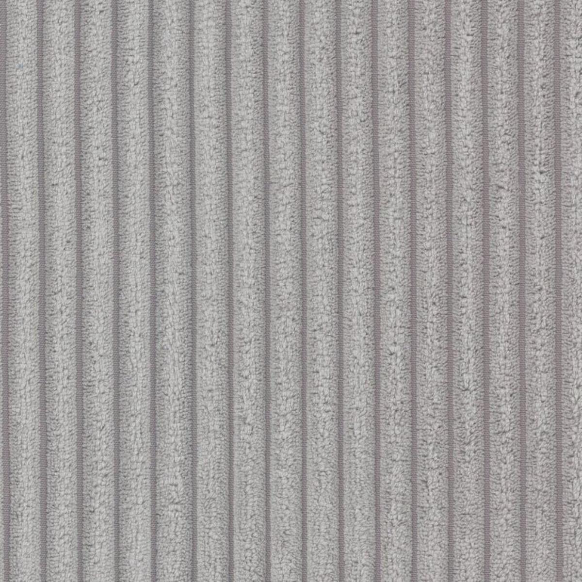 3-SITZER-SOFA Alma Hellgrau Cord - Hellgrau/Braun, Holz/Textil (210/81/93cm) - S-Style Möbel