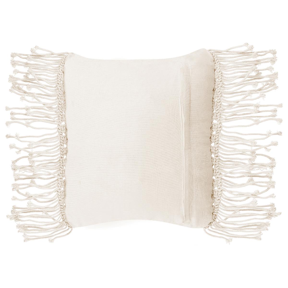 DEKOKISSEN 2er-Set Hellbeige 45/45 cm Yortan - Beige, Textil (45/45cm) - Beliani
