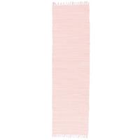 BAUMWOLLE NATUR TEPPICH LÄUFER JOLLY COTTON - Rosa, Textil (90/160cm) - Pergamon