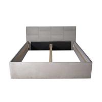 POLSTERBETT Damas Hellgrau 100 x 200 x 32 cm Ohne Matratze und Lattenrost - Hellgrau, Holz (100/200cm) - Halmon Schlafkomfort Betten 