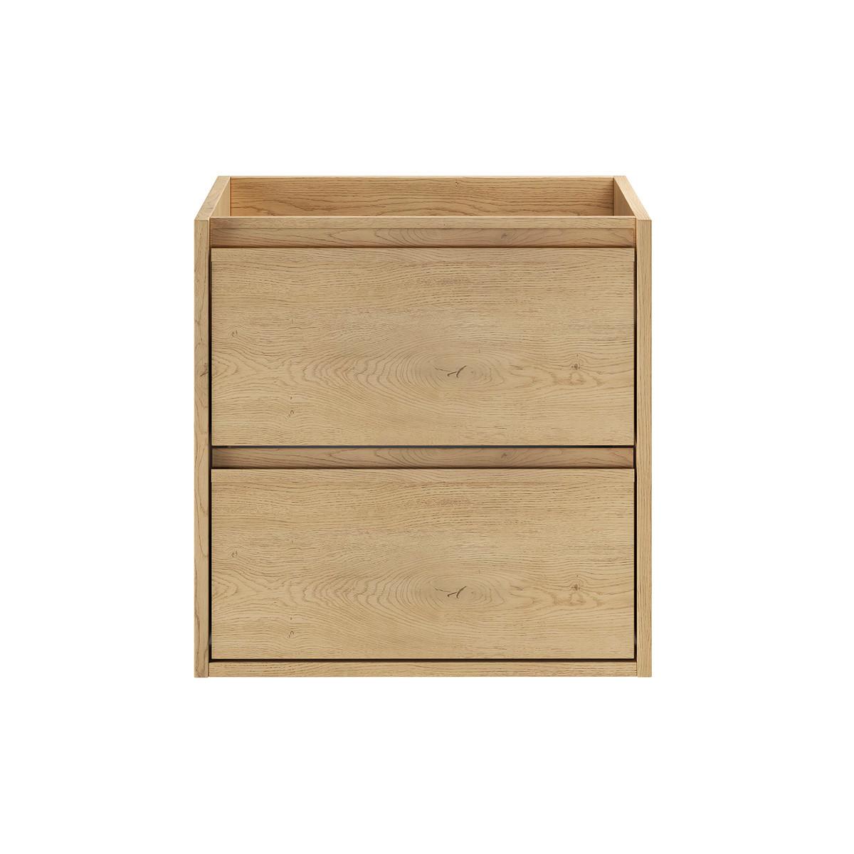 WASCHTISCHUNTERSCHRANK 50cm Edmé Holz - Braun, Holzwerkstoff (50/50/46cm) - Petits-meubles