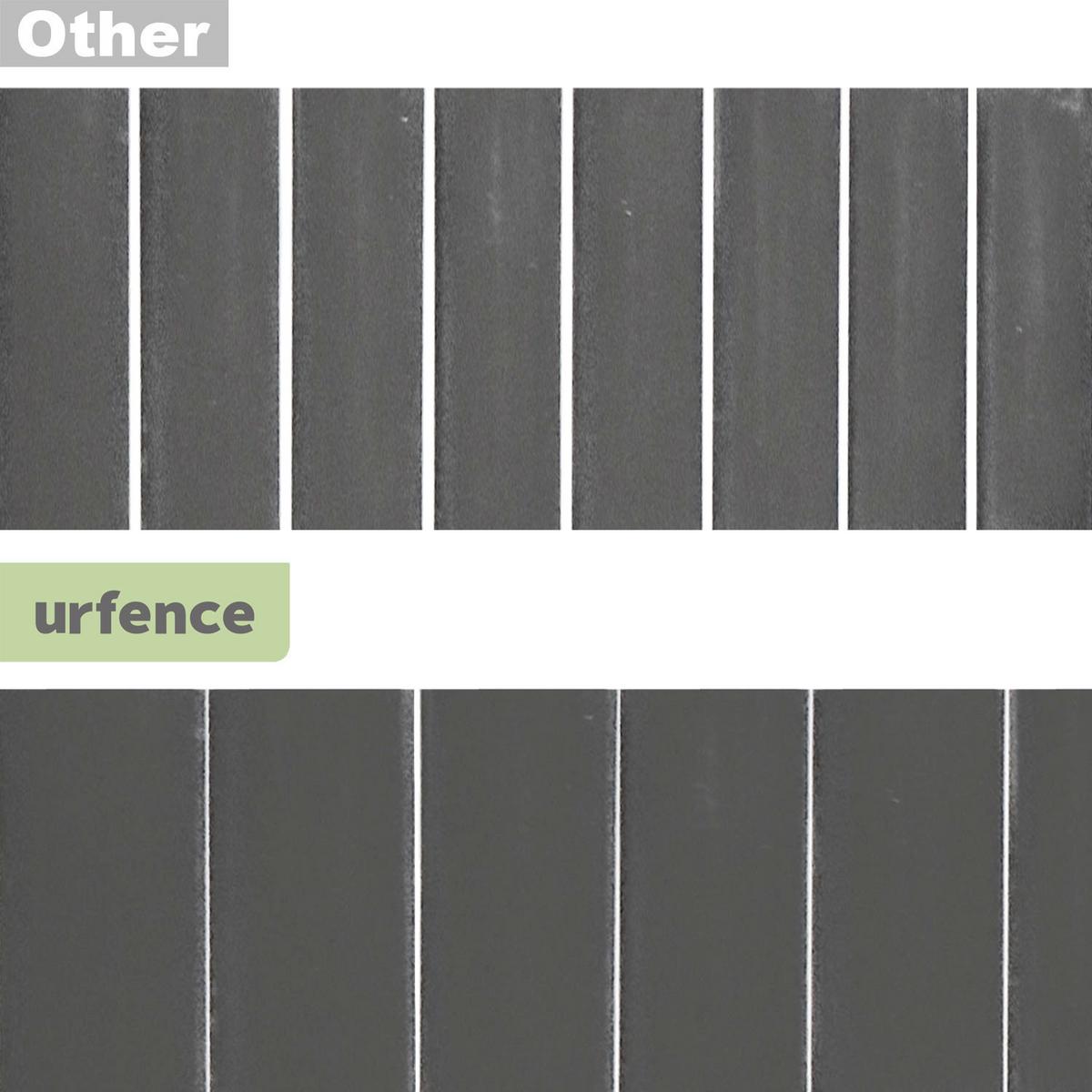 SICHTSCHUTZ Zaun PVC Anthrazit 90x600cm - Grau, Kunststoff (0.9/90cm) - urfence