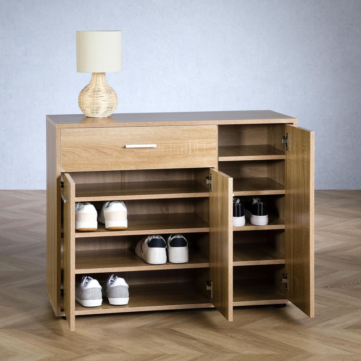 SCHUHSCHRANK DEUSTO Sonoma Eiche - Sonoma Eiche, Holzwerkstoff (88/70/35cm) - CARO-Möbel