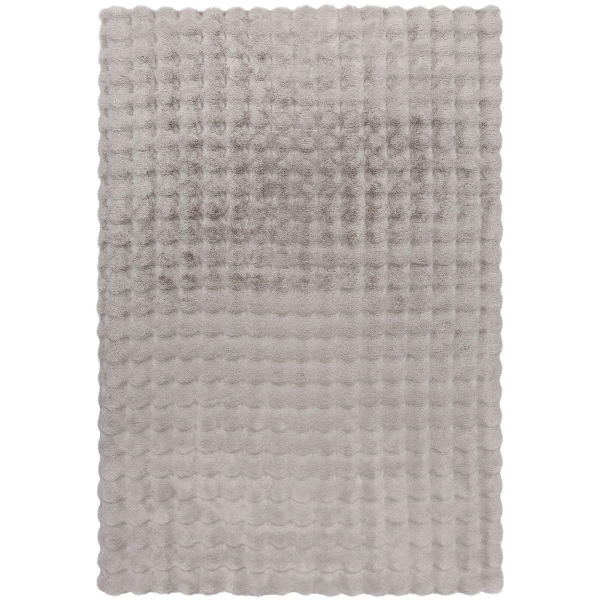 TEPPICH Waschbar LUNE, mit Struktur, Grau, 180 x 290 cm - Grau, Textil (180/290cm) - KADIMA DESIGN