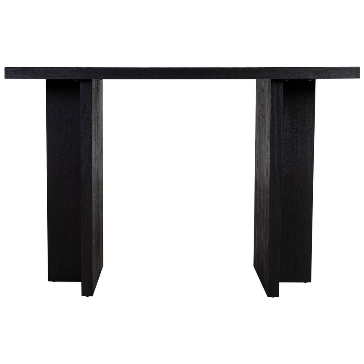 FLURTISCH aus Holz, schwarz, 120x40x81 - Schwarz, Holz (40/120/81cm) - Wanderlust