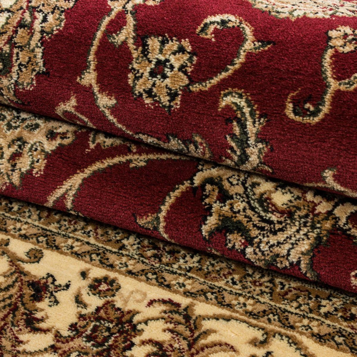 KURZFLORTEPPICH TANNHEIM, orientalisch, aus Polypropylen, Rot, 200 x 290 cm - Rot, Textil (290/200cm) - KADIMA DESIGN