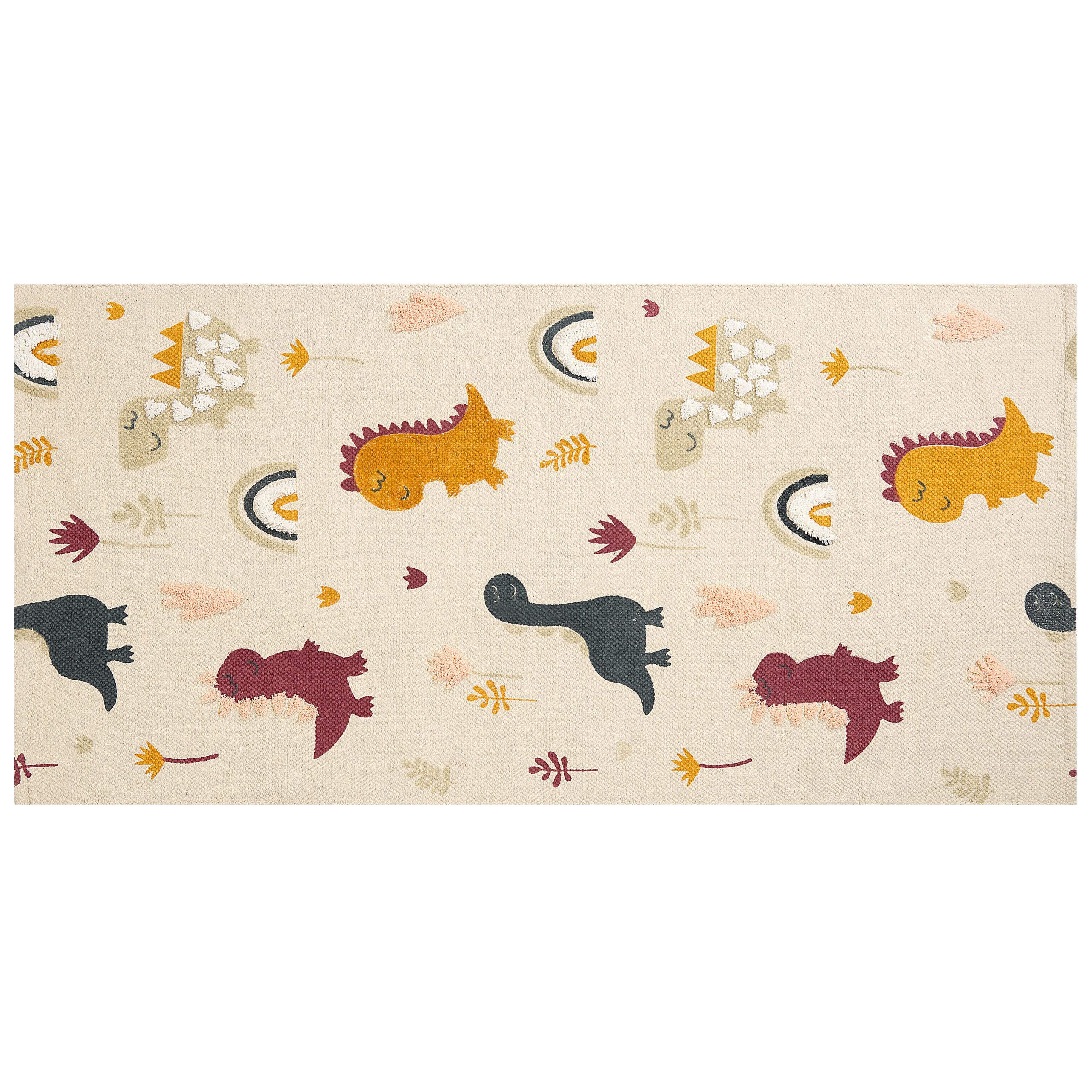 KINDERTEPPICH Tiop 150/80 cm - Multicolor, Textil (80/150cm) - Beliani